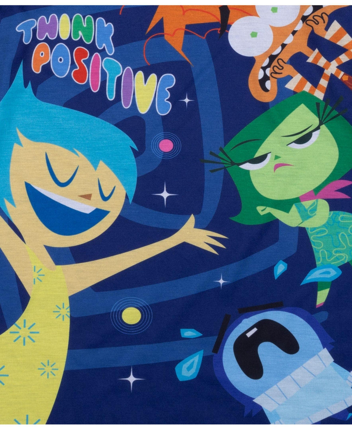 Inside Out Big Girl Long Sleeve Pajama