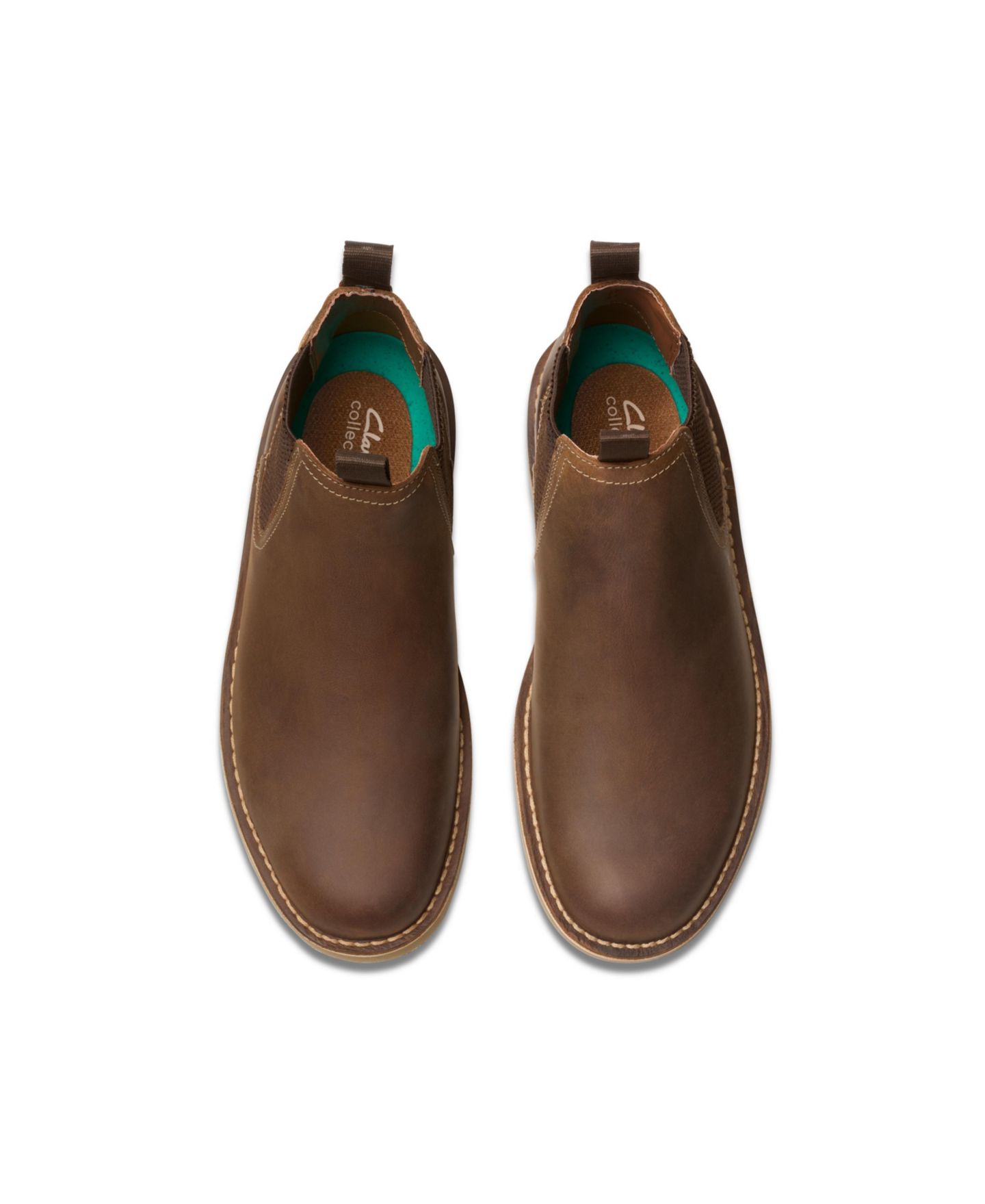 Мужские ботинки Clarks Collection Shepton Easy, цвет: Кожаный — фото 2