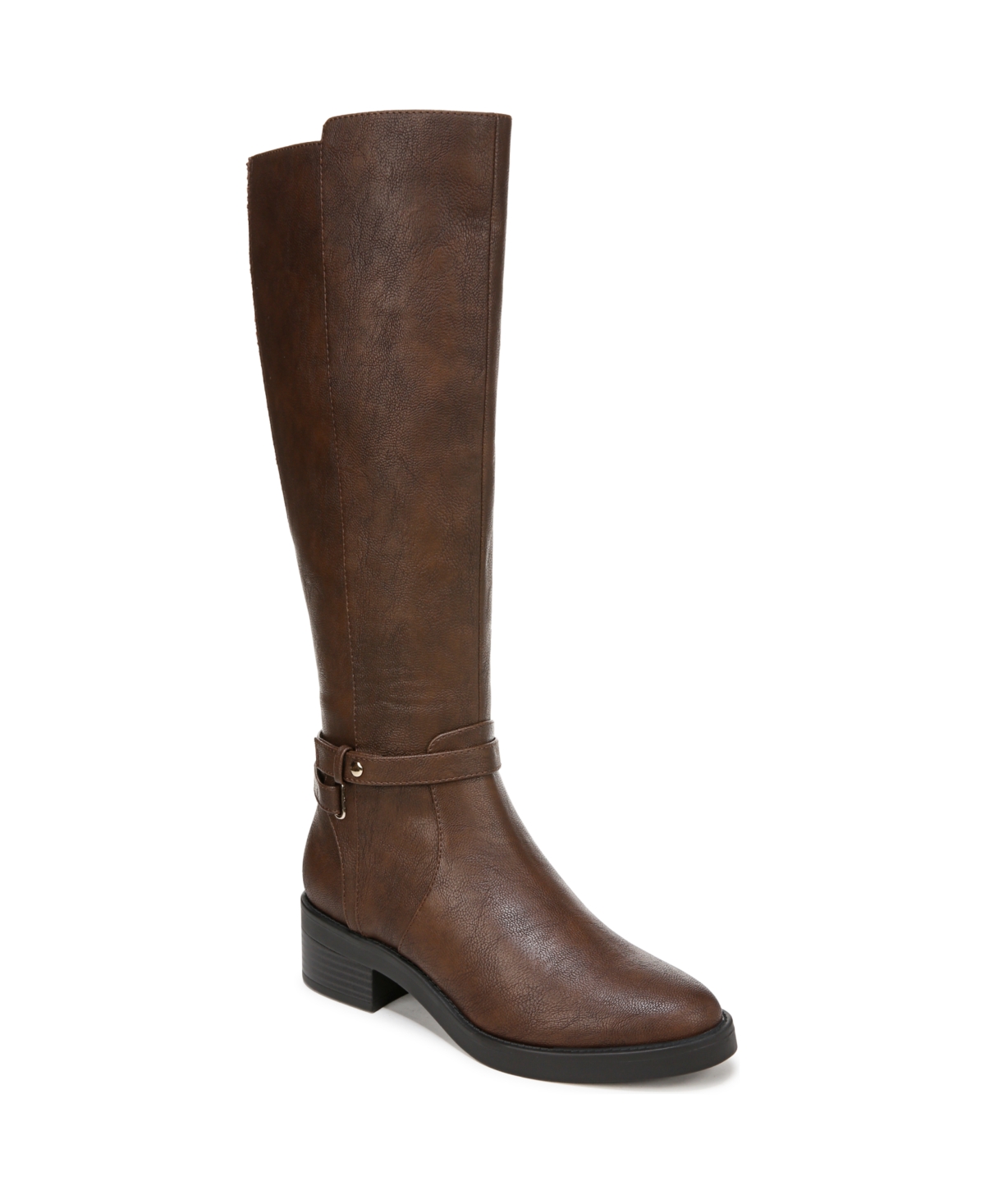 Women's Berkley Wide Calf Knee High Boots - Dark Tan