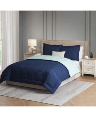 Premium Quilted All Season Goose Down Alternative Comforter with Corner Tabs - Twin XL 68"X92"