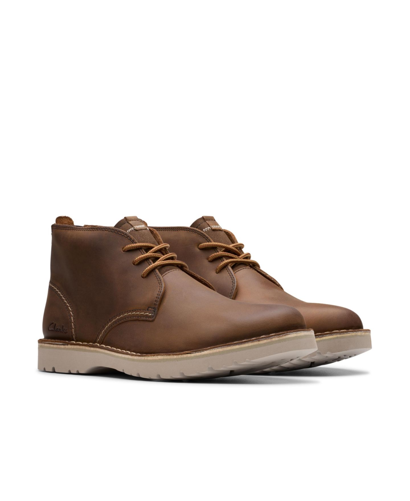 Мужские ботинки Clarks Collection Eastridge Mid, цвет: Кожаный — фото 6