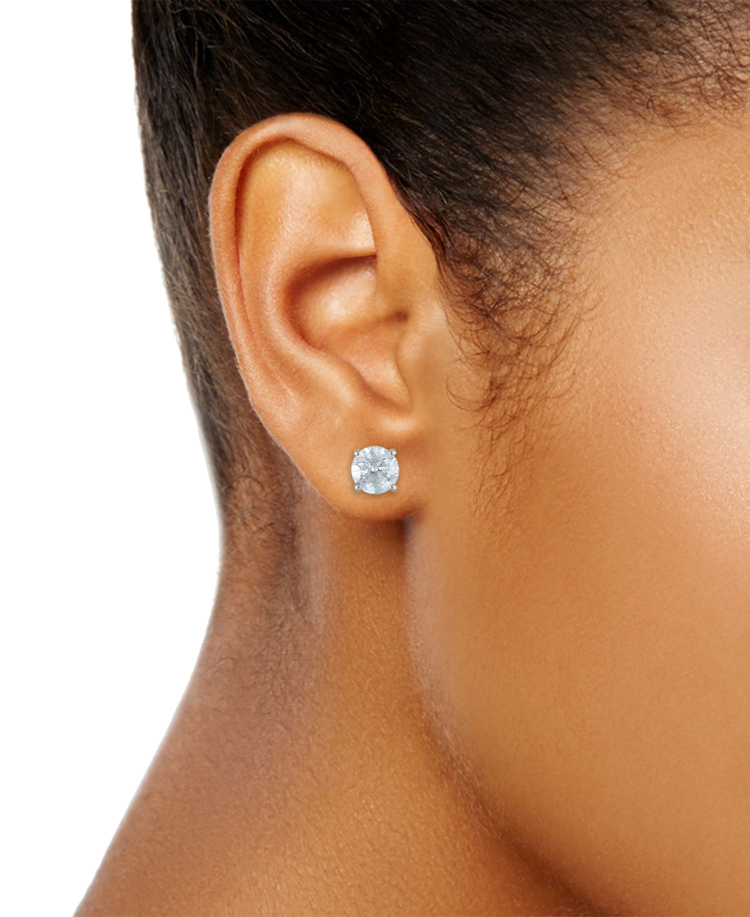 Diamond Four Prong Stud Earrings (1-1/2 ct. t.w.)