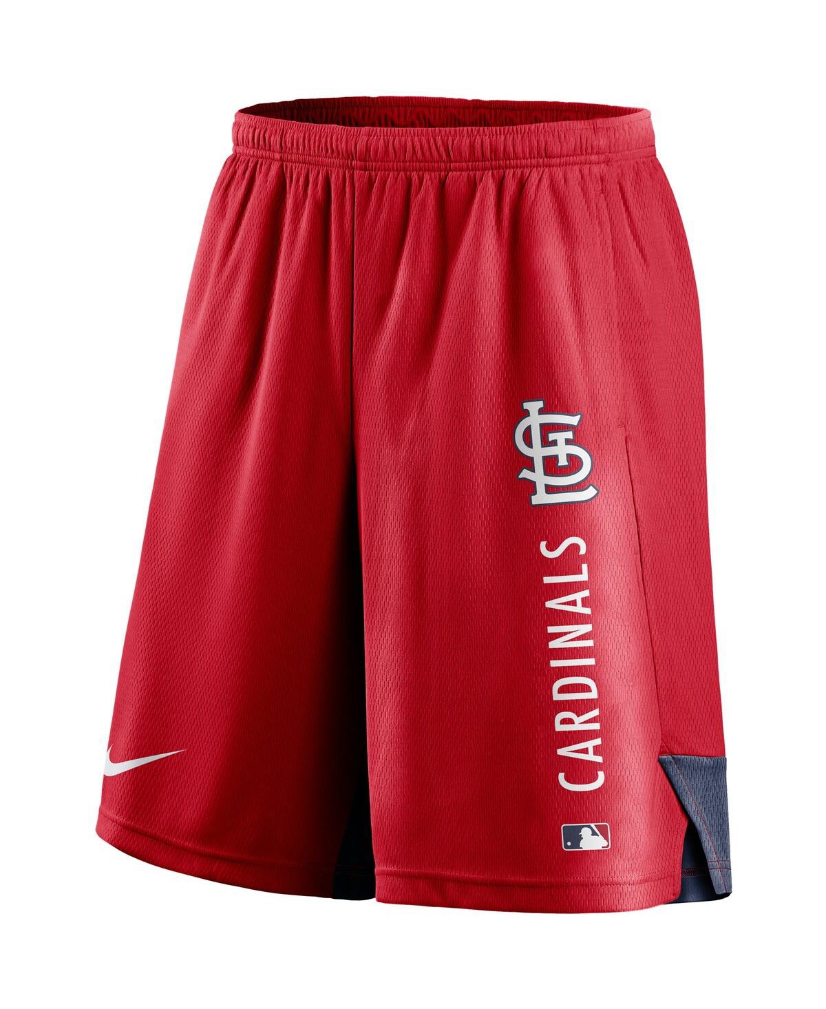 Nike Men's Red St. Louis Cardinals Authentic Collection Training Performance Shorts In Red,navy