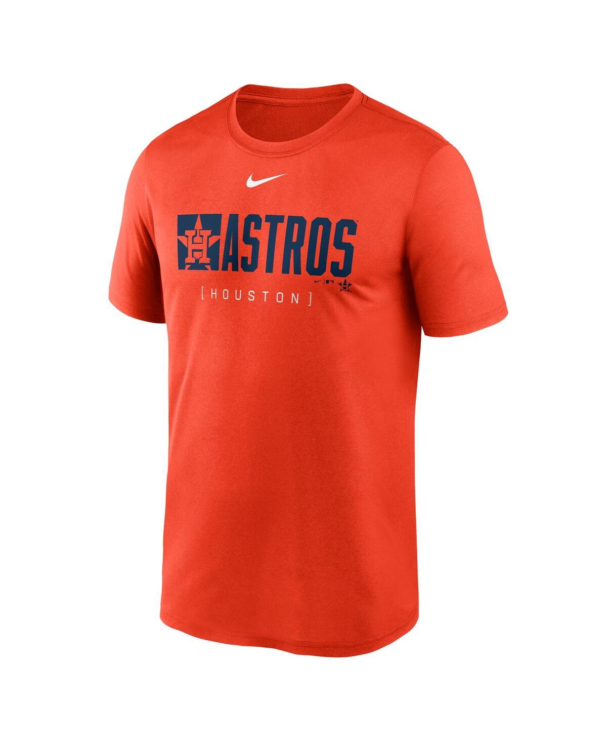 Nike Men'sHouston Astros Knockout Legend Performance T-Shirt - Orange