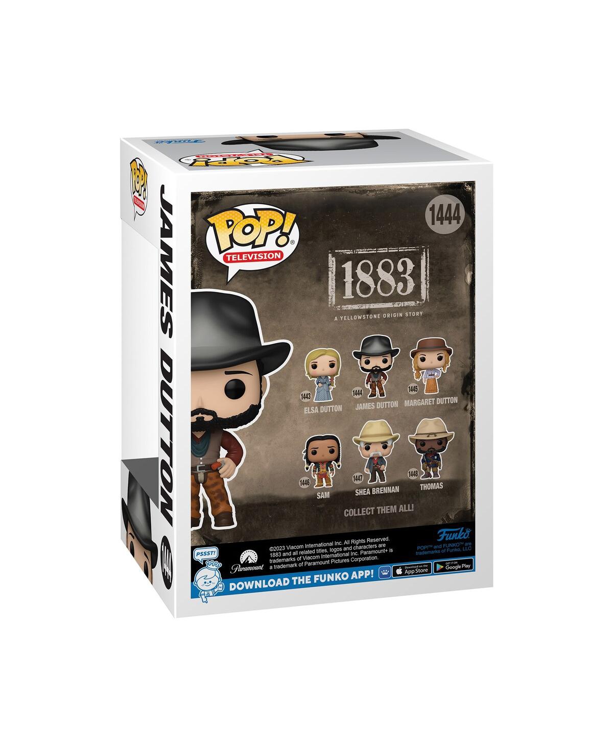 Funko 1883 James Dutton Pop Vinyl Figure In No Color