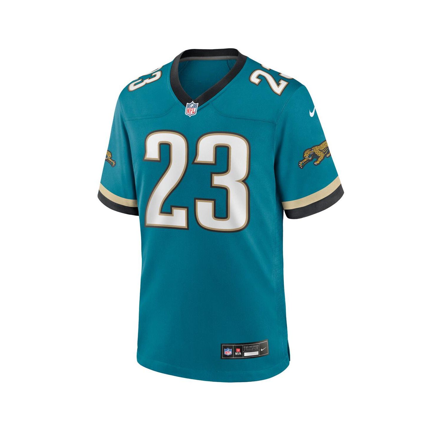 Men's Foye Oluokun Teal Jacksonville Jaguars Prowler Throwback Player Game Jersey