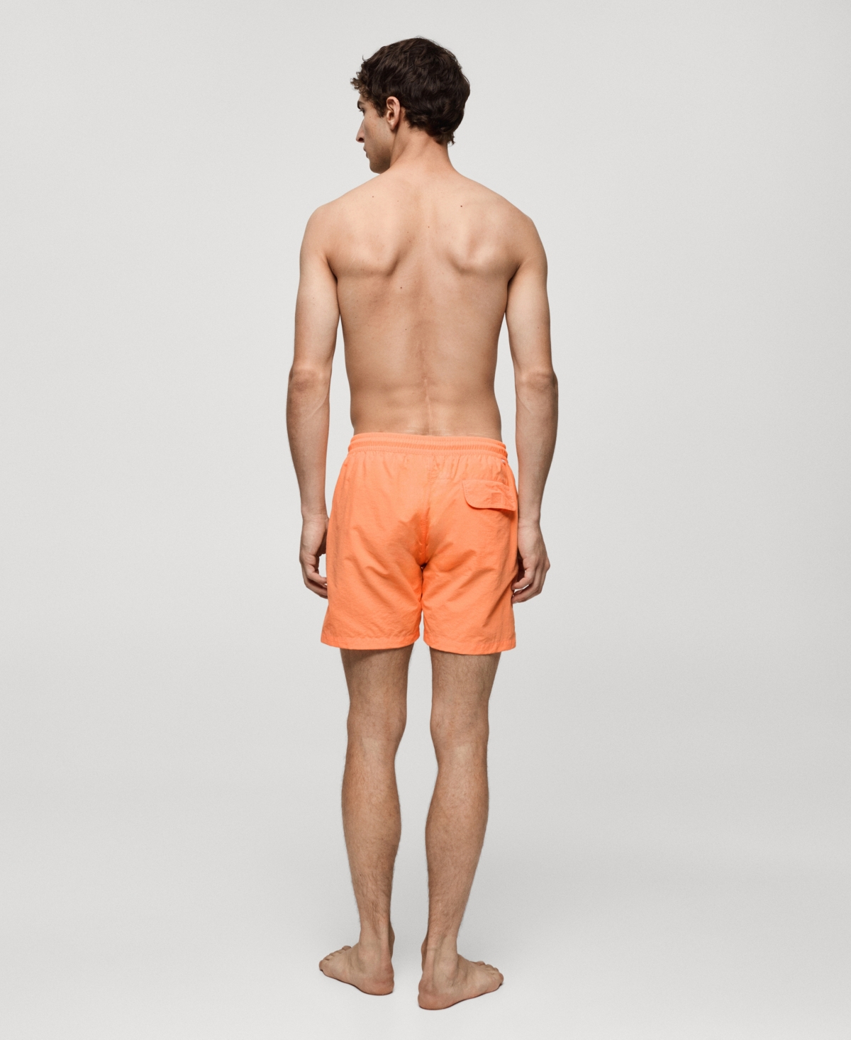 Mango Men's Plain Lace Swimsuit