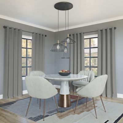 Oslo Theater Grade Extreme 100% Blackout Grommet Curtain Panel