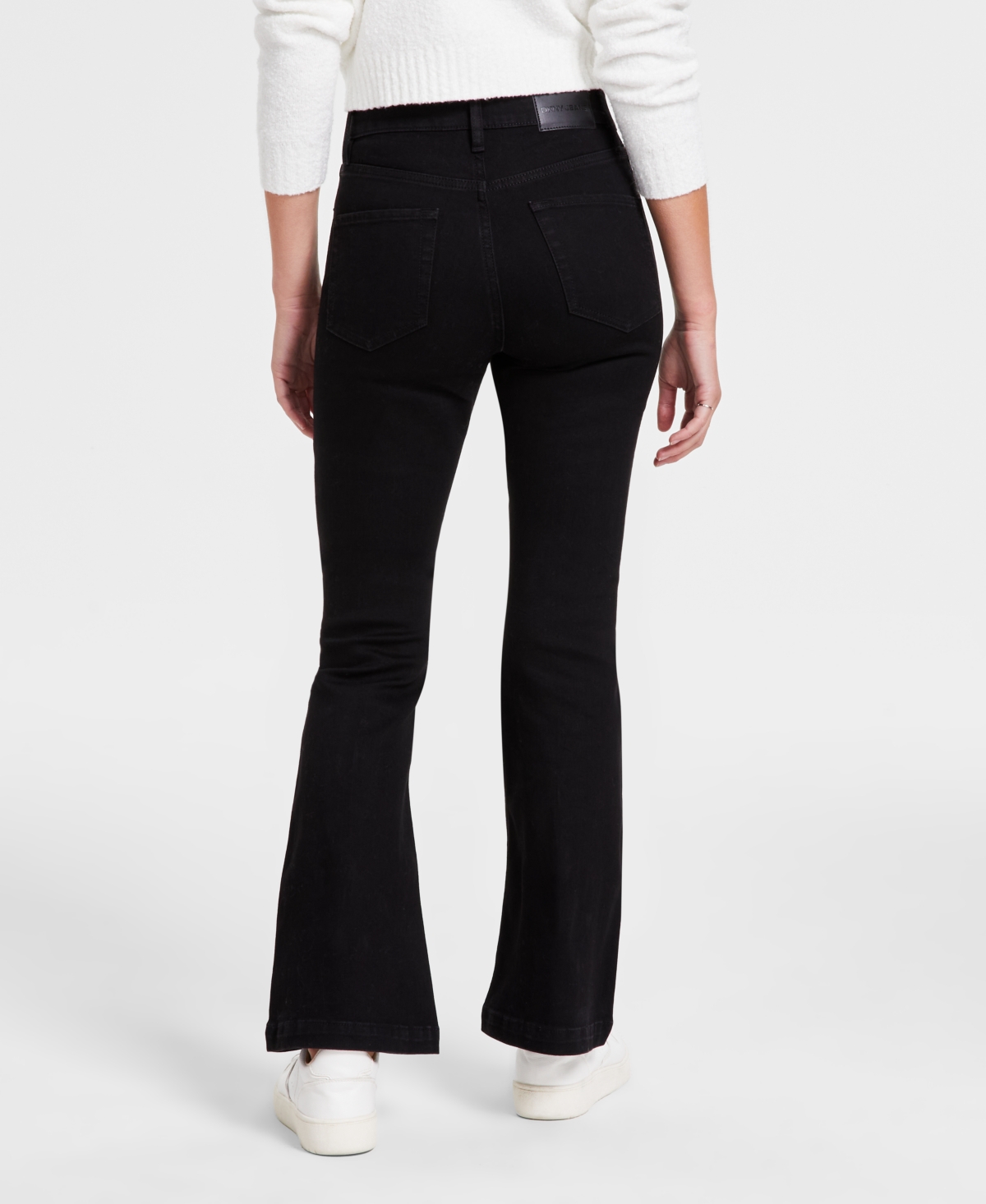 Dkny Jeans Women's High-Rise Flare-Leg Jeans