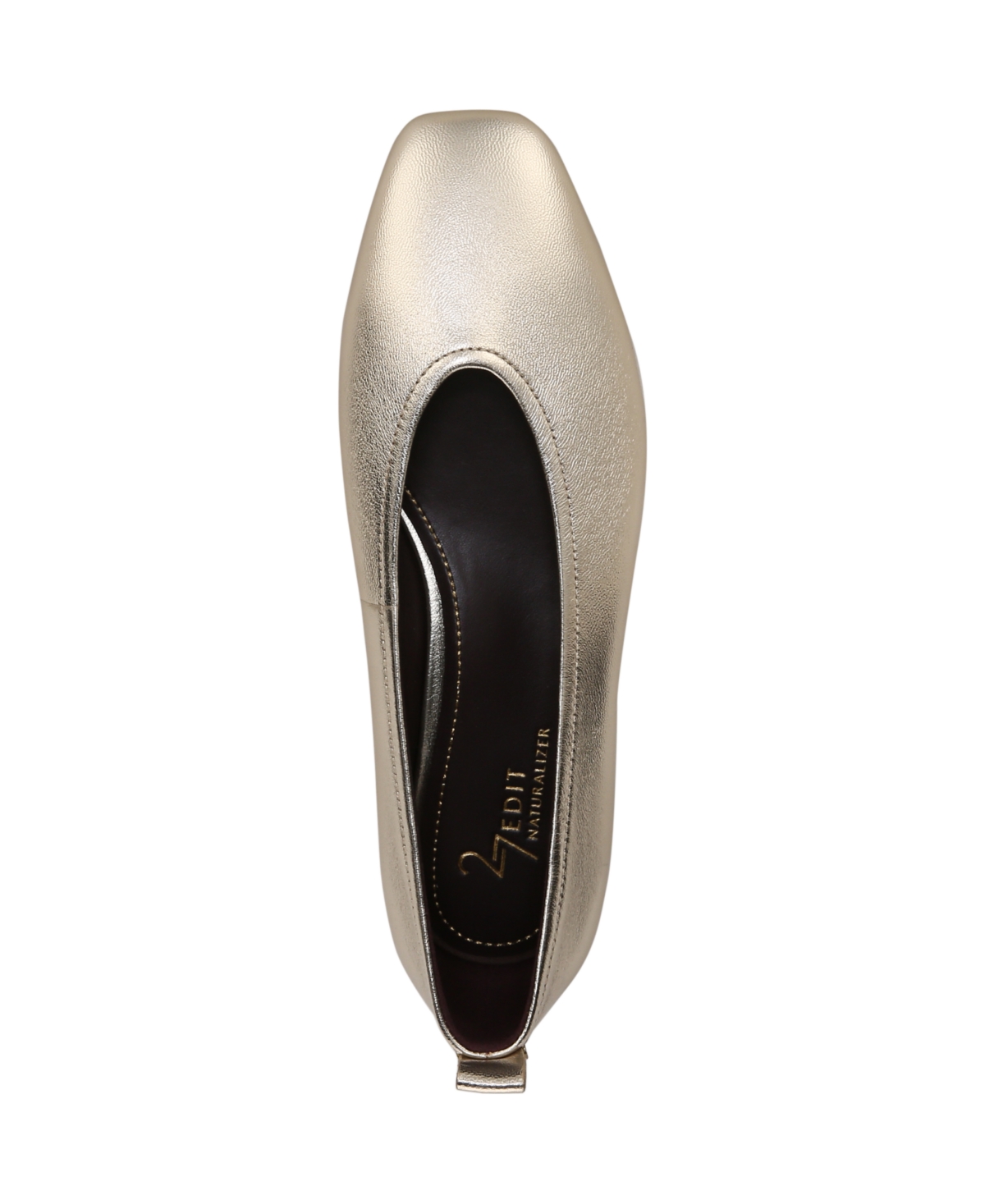 Naturalizer Carla Ballet Flats In Champagne Leather