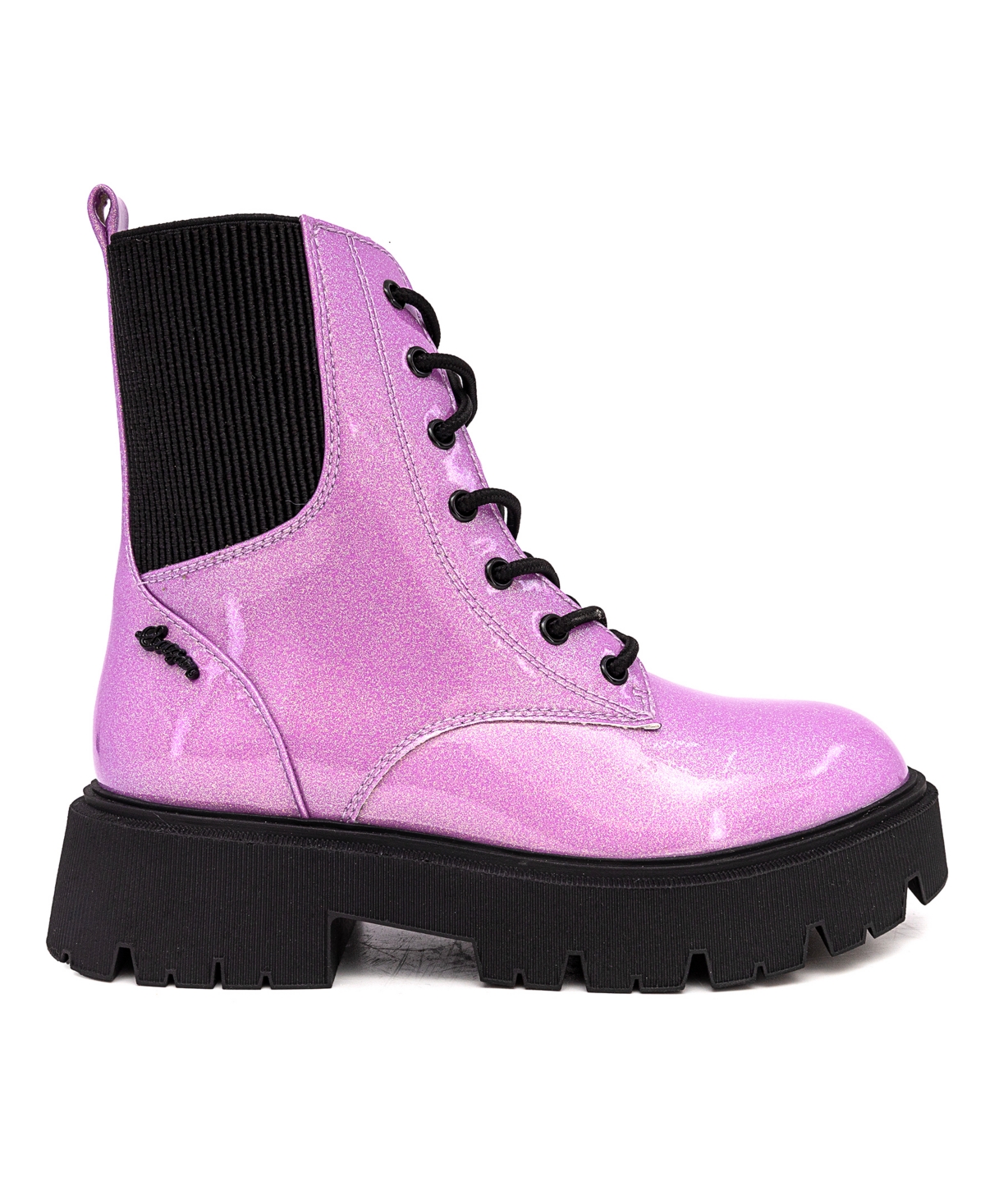 Sugar Little And Big Girls Jazzy Combat Boot In Orchid