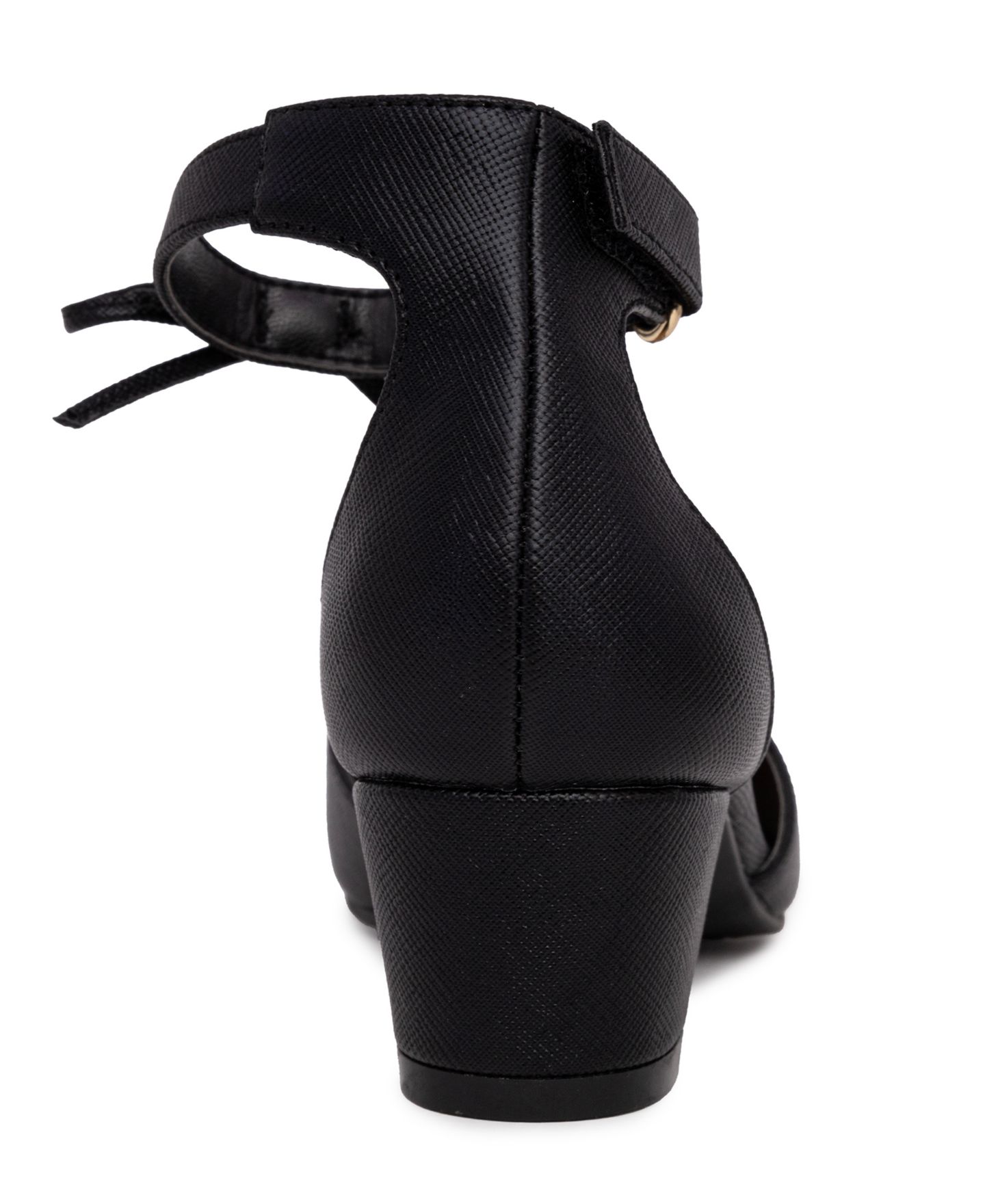 Туфли Sugar Cree Closed Toe Dress Heel для девочек, цвет: Чёрный — фото 4