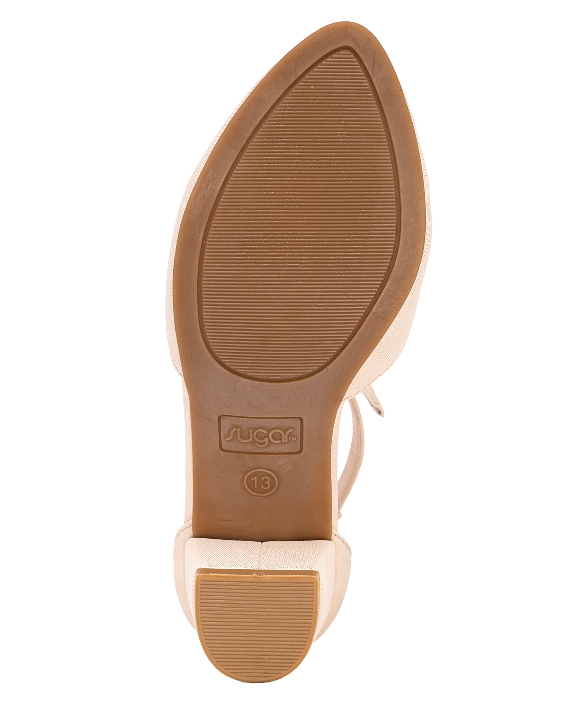 SUGAR LITTLE AND BIG GIRLS CREE CLOSED TOE DRESS HEEL 