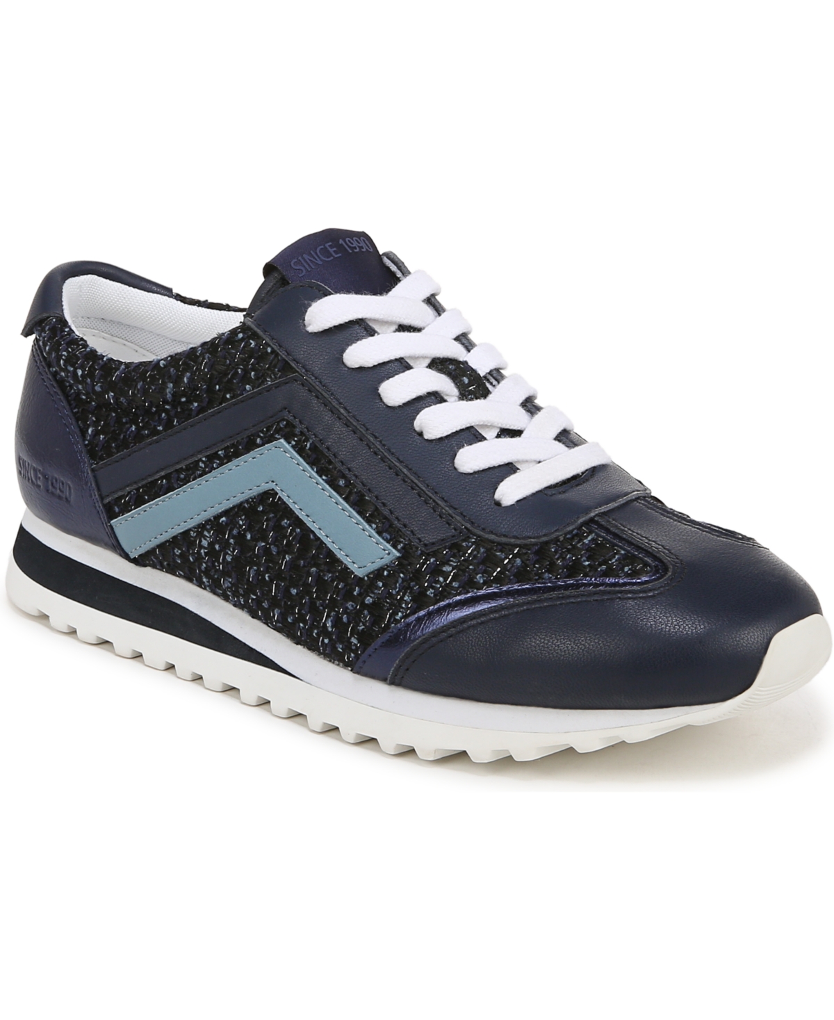 Women's Matera Retro Lace Up Jogger Sneakers - Navy Tweed