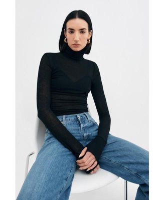 Women's Eloise Sheer Turtleneck