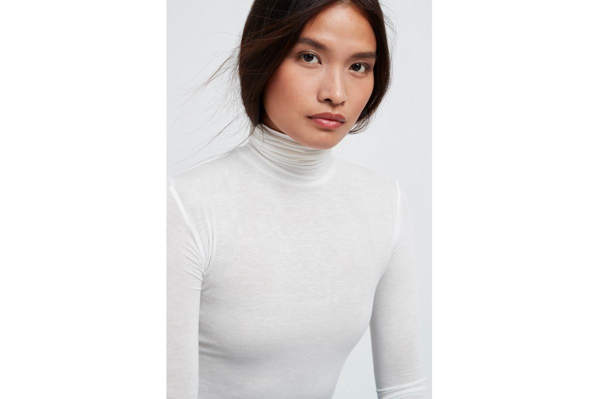 Marcella Women's Eloise Sheer Turtleneck