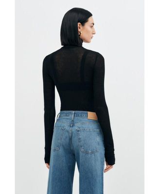 Women's Eloise Sheer Turtleneck