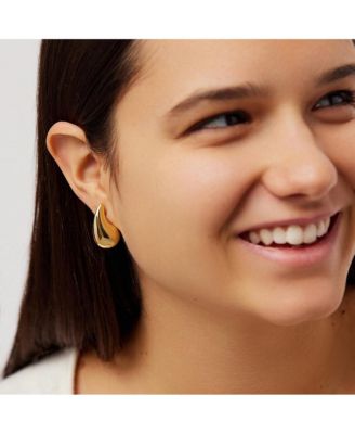 Gold Statement Earrings - Kiara
