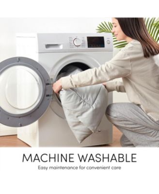 Premium Quilted All Season Goose Down Alternative Comforter with Corner Tabs - Full 82"X86"