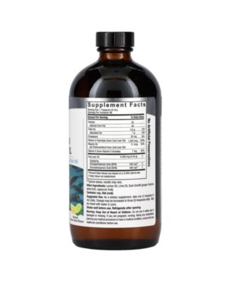 Liquid Norwegian Cod Liver Oil Lemon-Lime - 16 fl oz (480 ml