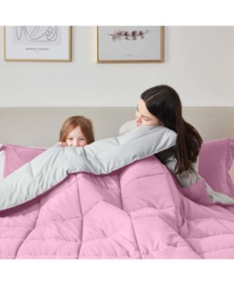 Premium Quilted All Season Goose Down Alternative Comforter with Corner Tabs - Twin XL 68"X92"