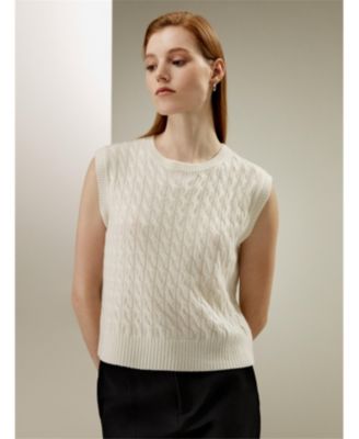 Women's Baby Cashmere Sweater Vest