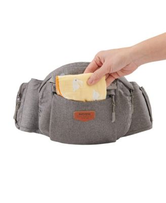 3-in-1 Ergonomic Hip Seat Baby Carrier for Newborns to Toddlers