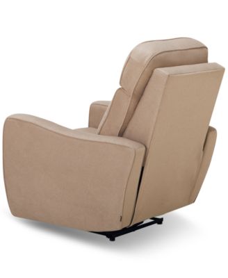Garso Fabric Wallhugger Power Recliner with Power Headrest and Power Lumbar, Created for Macy's