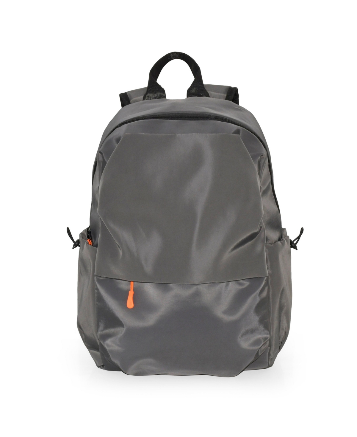 City Hidden Pocket Contrast Backpack - Dark Grey