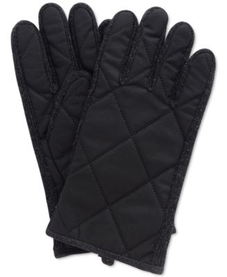 Barbour - Men's Winterdale Quilted Waxed Cotton Gloves