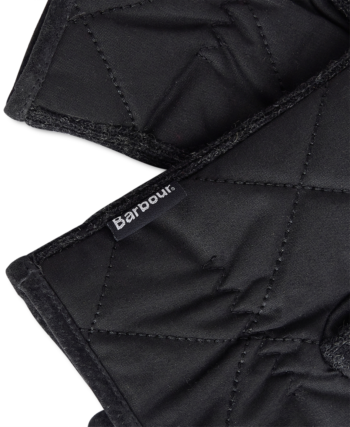 Barbour Men's Winterdale Quilted Waxed Cotton Gloves