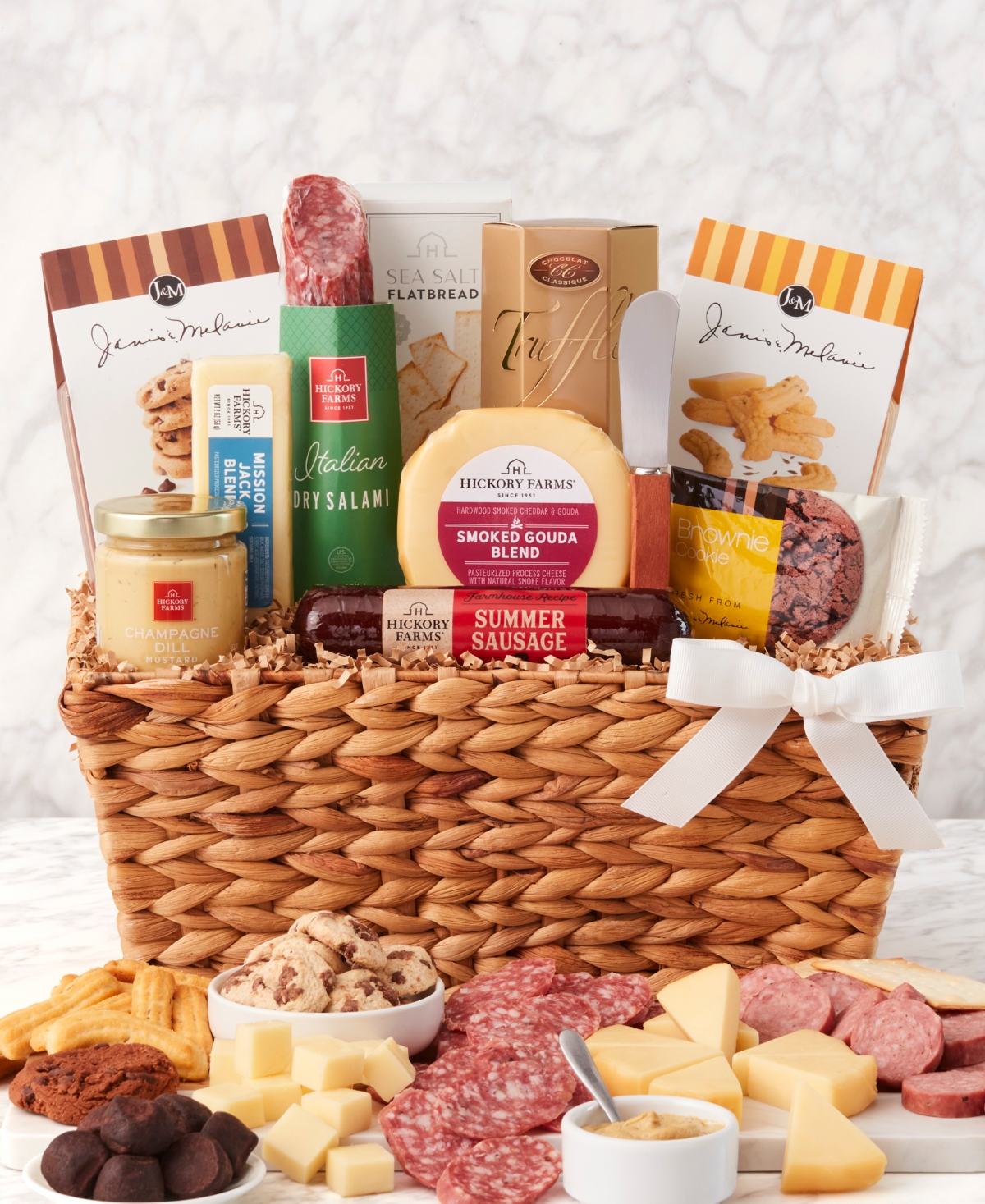 Hickory Farms Gourmet Charcuterie Gift Basket, 12 Piece In No Color