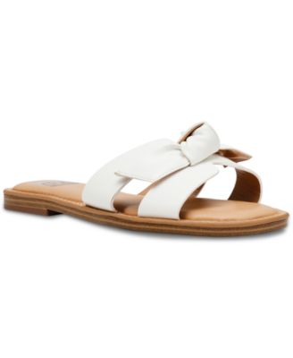 DV Dolce Vita - Women's Jada Bow Slip-On Flat Sandals
