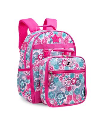 Boys Duet 16" Backpack With Detachable Lunch Box
