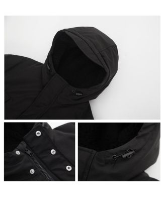 Men's Ultimate Winter Parka with Fleece-Lined Hood