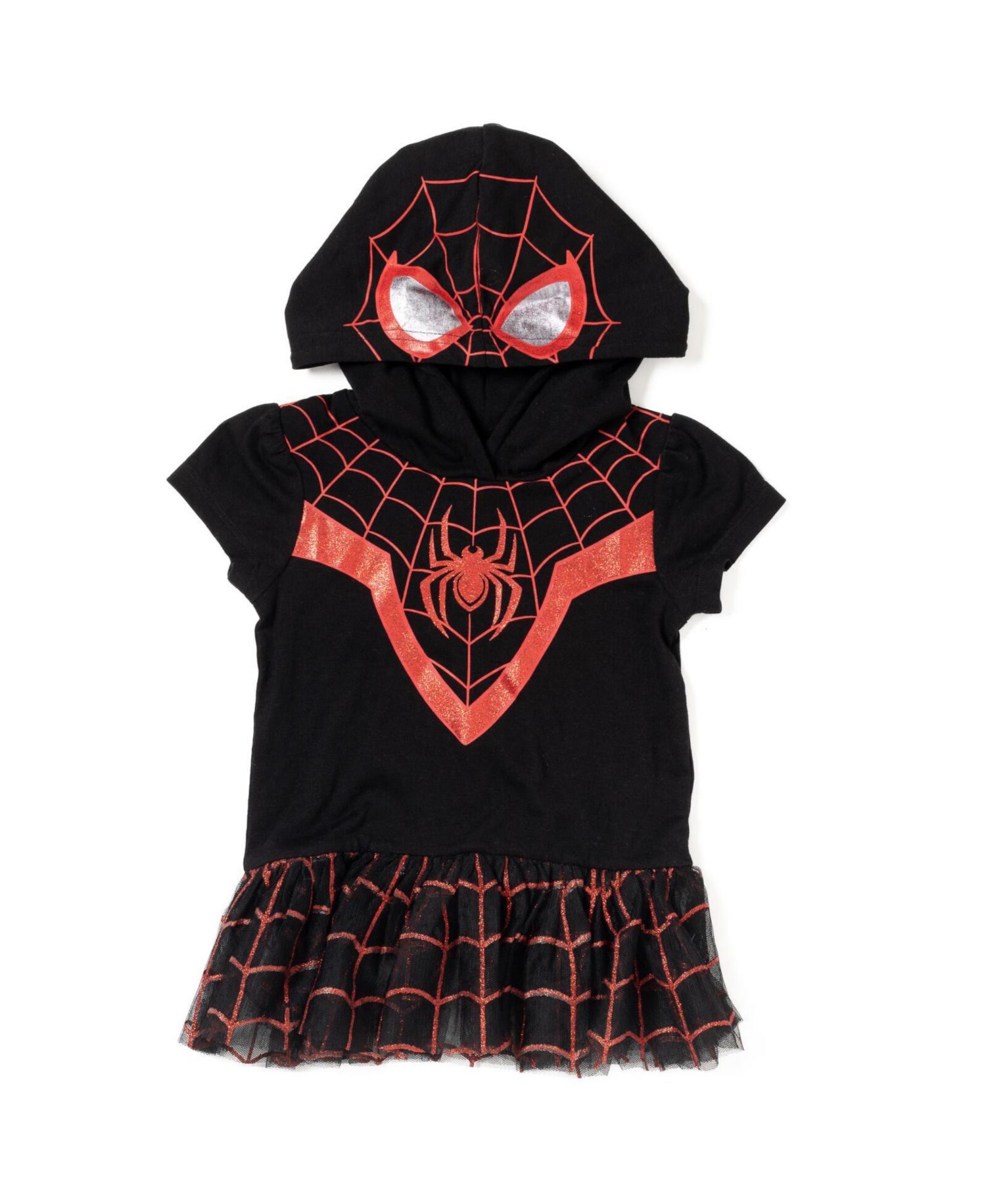 Girls Avengers Spider-Man Spider-Gwen Captain America Cosplay T-Shirt and Leggings to