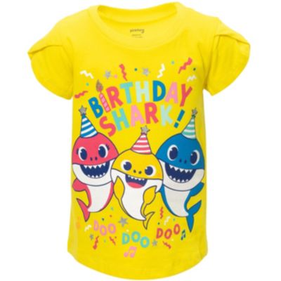 Baby Girls Pinkfong Shark T-Shirt