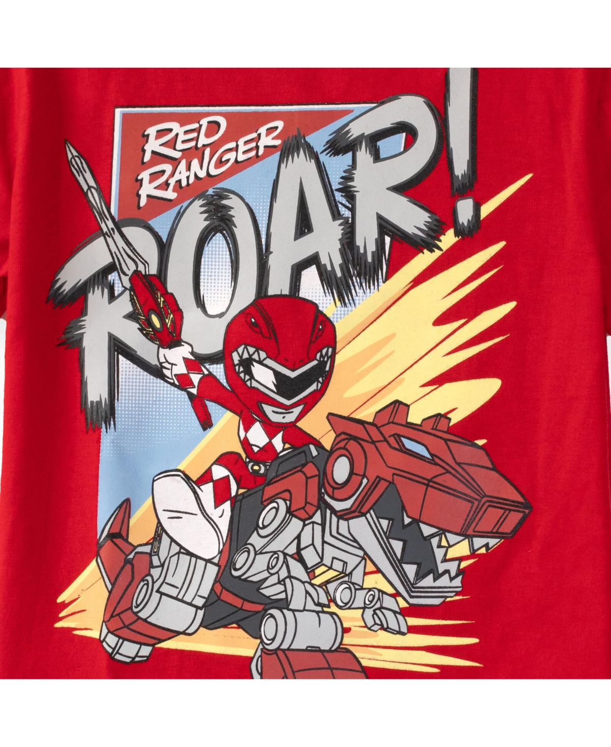 Power Rangers Toddler Boys 3 Pack Graphic T-Shirt -blue/gray