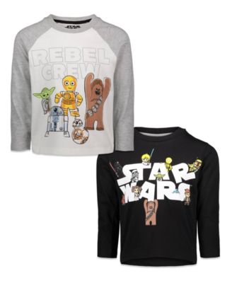 Toddler Boys (2T -5T) 2 Pack Long Sleeve T-Shirts