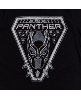 Boys Marvel Spider-Man Black Panther Iron Man Hulk Captain America 2 Pack Graphic T-Shirts to
