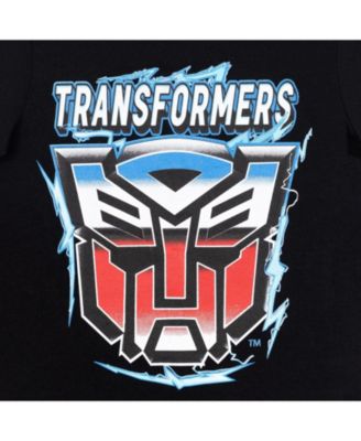Boys Bumblebee Optimus Prime 3 Pack T-Shirts to