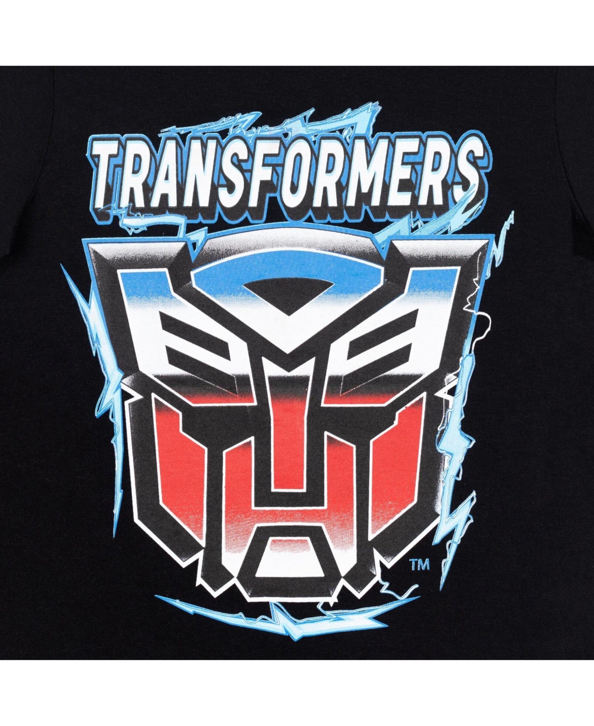 Transformers Boys Bumblebee Optimus Prime 3 Pack T-Shirts to -blue/black