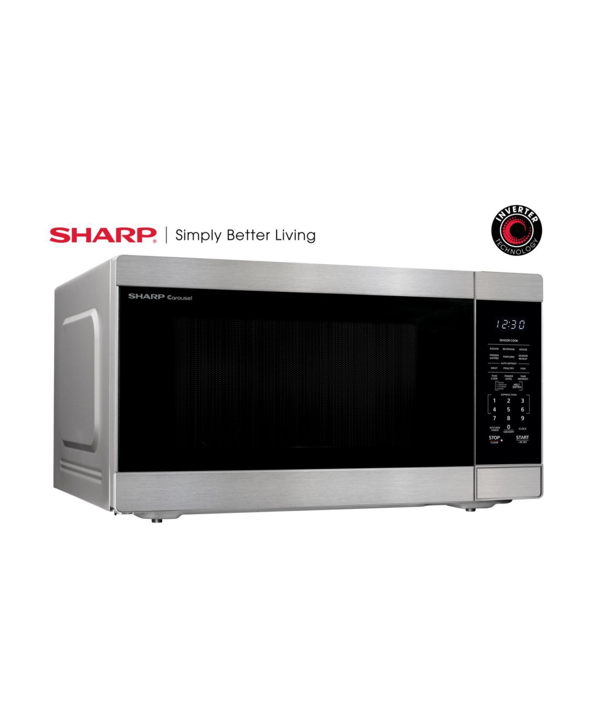 Sharp 2.2 cu. ft. Xl Countertop Microwave Oven (SMC2266HS)