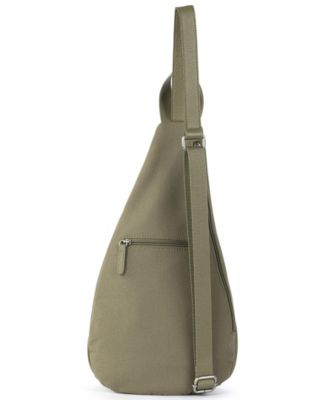 Women's Geo Sling Leather Backpack