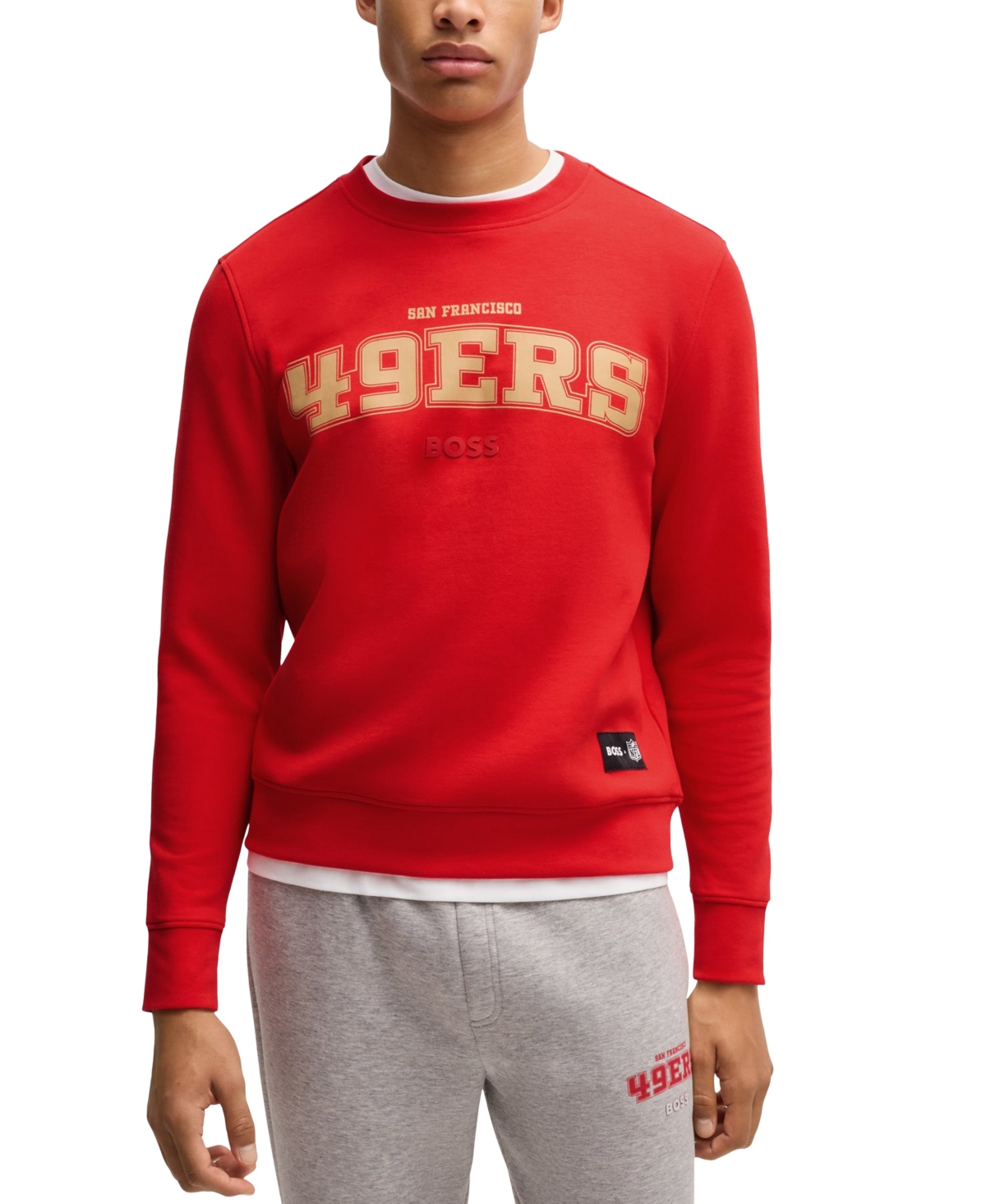 HUGO BOSS X NFL MEN'S REGULAR-FIT SWEATSHIRT 