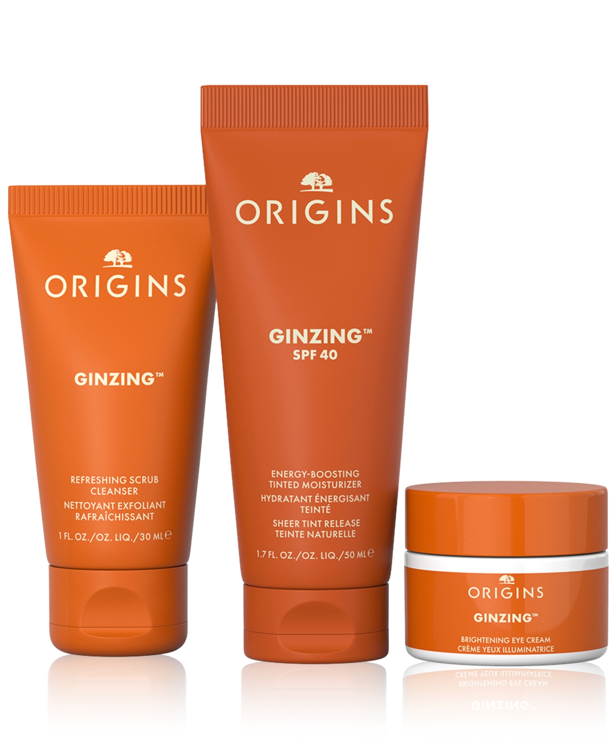 Origins 3-Pc. Brilliant Bests GinZing Protect & Glow Skincare Gift Set