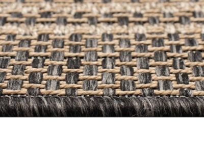 Monaco Multi Border 6'6"x9'4" Area Rug