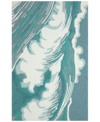 Capri Wave 7'6"x9'6" Area Rug