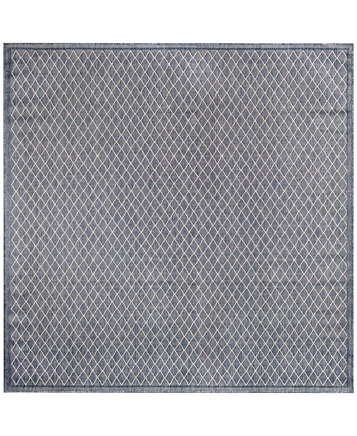 Liora Manne Carmel Diamonds 7'10"x7'10" Square Area Rug In Navy