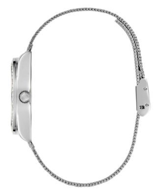 Women's Analog Silver Mesh Watch 32mm